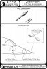 Master AM-72-149 Alpha Jet A - Rurka Pitota oraz sondy Angle Of Attack 1/72